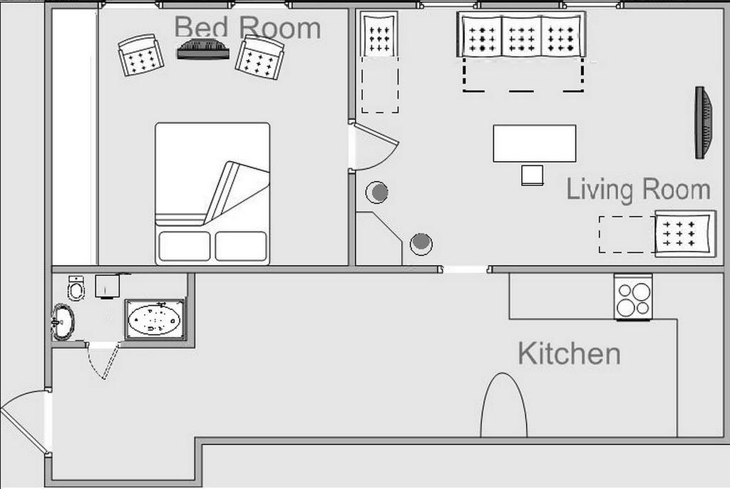 Apartments On Valova 25 利沃夫 外观 照片